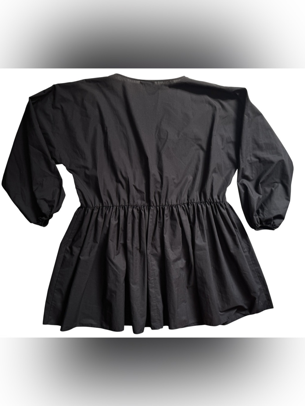 ASOS Design Black Long Sleeve Dress, Size 14 - EUC - Picture 4 of 6
